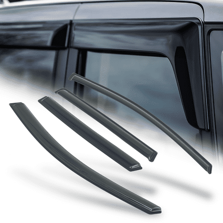 M-AUTO 4 Pieces Tape-On Window Visor Shade Vent Wind Rain Sun Deflector for 2017-2022 Honda CR-V