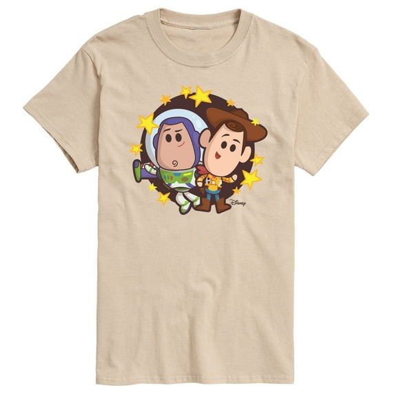 Disney - Toy Story 4 - Buzz And Woody - Men's Short Sleeve Graphic T-Shirt