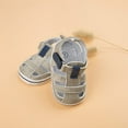 thumbnail image 3 of infant baby boys girls Summer Beach Sandals Non Slip Soft Rubber Sole Toddler Outdoor Closed-Toe First Walker Shoes, 3 of 6