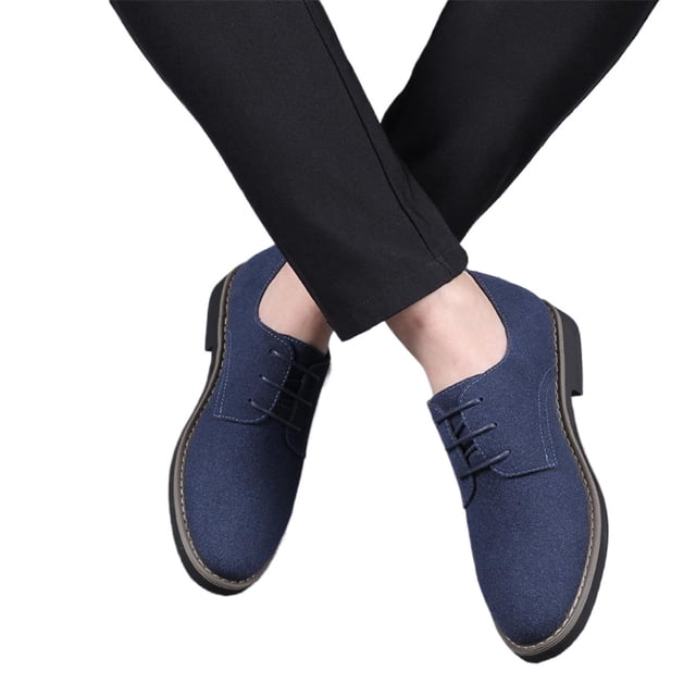 Zapatos Oficina Caña Baja Vestir Casuales para Hombres Cómodos Viajes Al Aire Libre