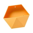 thumbnail image 1 of Monstrate Estante de pared Hexagonal, estante de almacenamiento geométrico, estilo nórdico, sin perforaciones, soporte de baño Simple, libros, Almacenamiento y organización del hogar Amarillo, 1 of 5