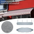thumbnail image 2 of Housse de Store, 2m Auvent de Patio Housse Anti-Poussière Grise Housse de Rangement pour Auvent de Patio, Protection Hivernale Imperméable, 2 of 5
