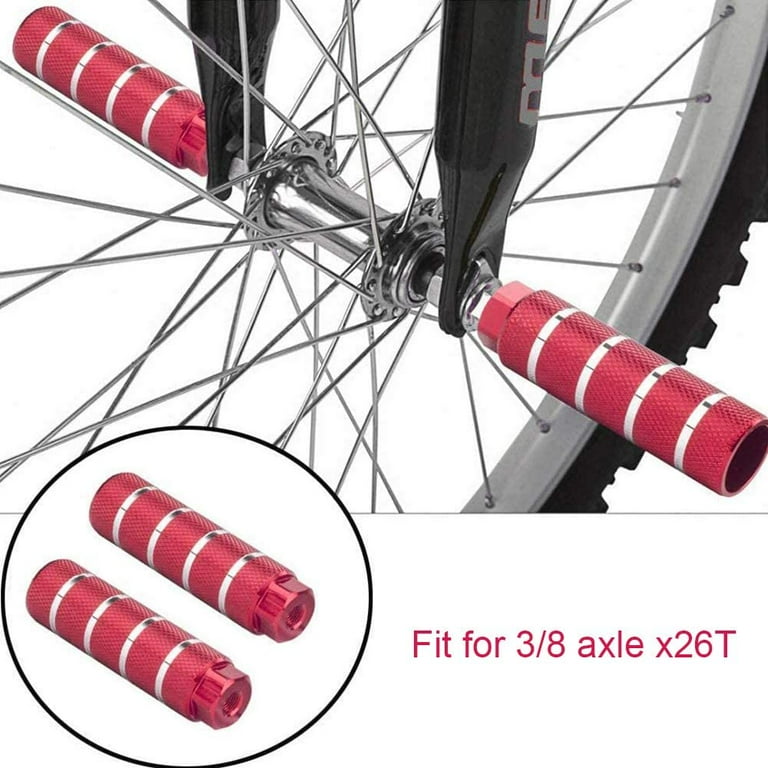 XIHAMA Bike Pegs Anti-Skid Lead Foot Bicycle Pegs Aluminum Alloy