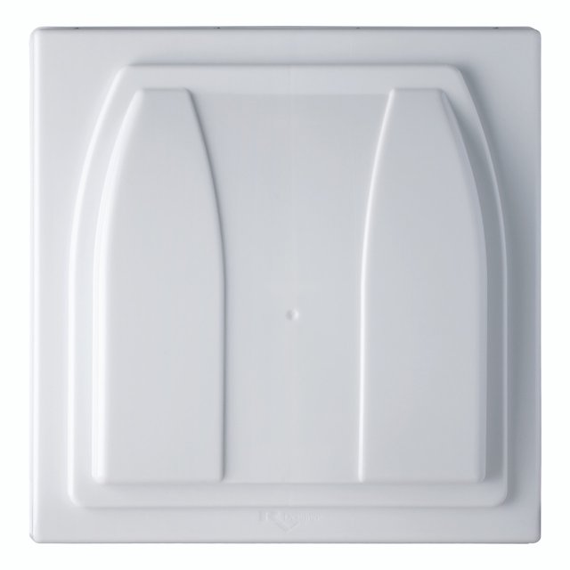 RV Designer Couvercle d'Aération de Toit V206 Blanc; Simple