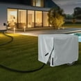 thumbnail image 5 of yaaqii Waterproof Generator Cover,Fits Most Generators 5500-15000 Watt Grey, 5 of 8