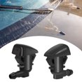 thumbnail image 3 of Motoforti Front Windshield Wiper Nozzles for Ford Focus Edge with Gaskets Black 2pcs, 3 of 6