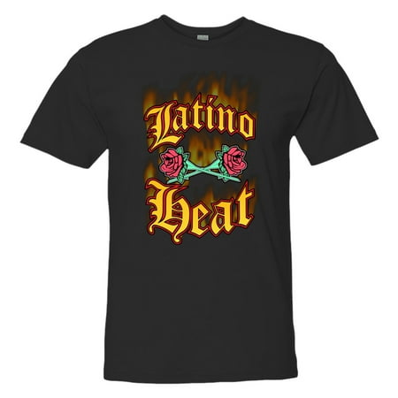 Eddie Guerrero Latino Heat - LICENSED Pro Wrestling Tees™ Adult Mens Unisex Eddie Guerrero Classic Latino Heat HQ Fashion Tee
