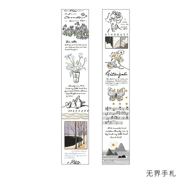 Cinta Washi Tape DIY Decoración Cinta adhesiva Herramientas de mano como regalo Tmvgtek Libre de BPA