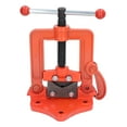 thumbnail image 1 of Pipe Plumbing Vise Tool, Highly Hard Cast Iron And Alloy Steel Non Slip Handle High Clamping Force Bench Pipe Vice  For Reaming Threads, 1 of 8