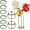 Green, variant on 1Pack 19.69Ft Giant Flower Stand Green Flexible Pipe for Decoration Flower Pole Display Stand Large Diameter PVC Pipe Stem Tubing for Crafts Floral Wedding Decor Balloon Arches DIY Crafts