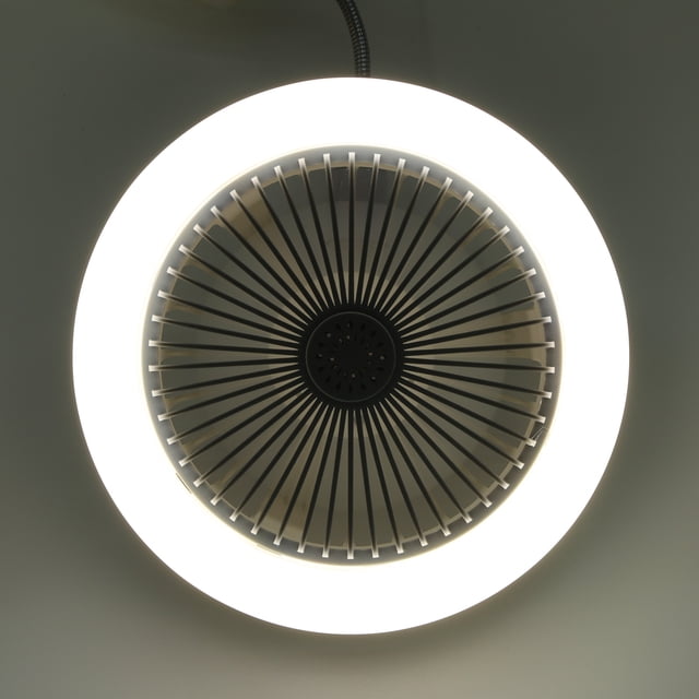 Lámpara Techo Ventilador Aroma Abanico Aromaterapia E27 Soporte Con Control Remoto 3 Velocidades MUTE DIMBABLE 5 LOS PARA DEL