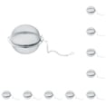 thumbnail image 3 of Infusor de Té Advancent Acero Inoxidable Colador para Tetera 5.5 cm 10Conjunto, 3 of 6