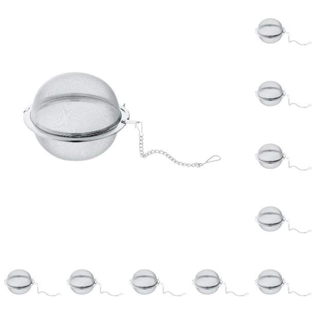 Infusor de té de Acero inoxidable Wosthever 4,5 cm 10piezas