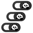 thumbnail image 1 of WHAMVOX 3Pcs Web Camera Cover for General Users Black ABS Version, 1 of 8