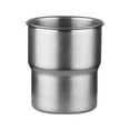thumbnail image 1 of Taza de acero inoxidable Cola Taza para beber de 300 ml irrompible para café té Plata, 1 of 8
