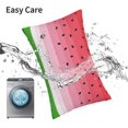 thumbnail image 6 of Yiaed Watermelon Print Brushed Microfiber Envelope Pillowcases, Standard,Envelope Closure Pillow Cases(No pillow core)-16"x24", 6 of 6