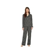DKNY Womens Intimates Satin Long Sleeve Pajama Sets