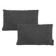 thumbnail image 1 of Cojin Riñonera Decorativa Rectangular Set de 2 Gris Carbon, 1 of 4