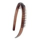thumbnail image 4 of Diadema De Peine De Duraderos Para Mujer Aro De Pelo Duro Antideslizante Para Cabello Grueso - Marron Sunnimix Los dientes de las mujeres peinan el aro del pelo, 4 of 8
