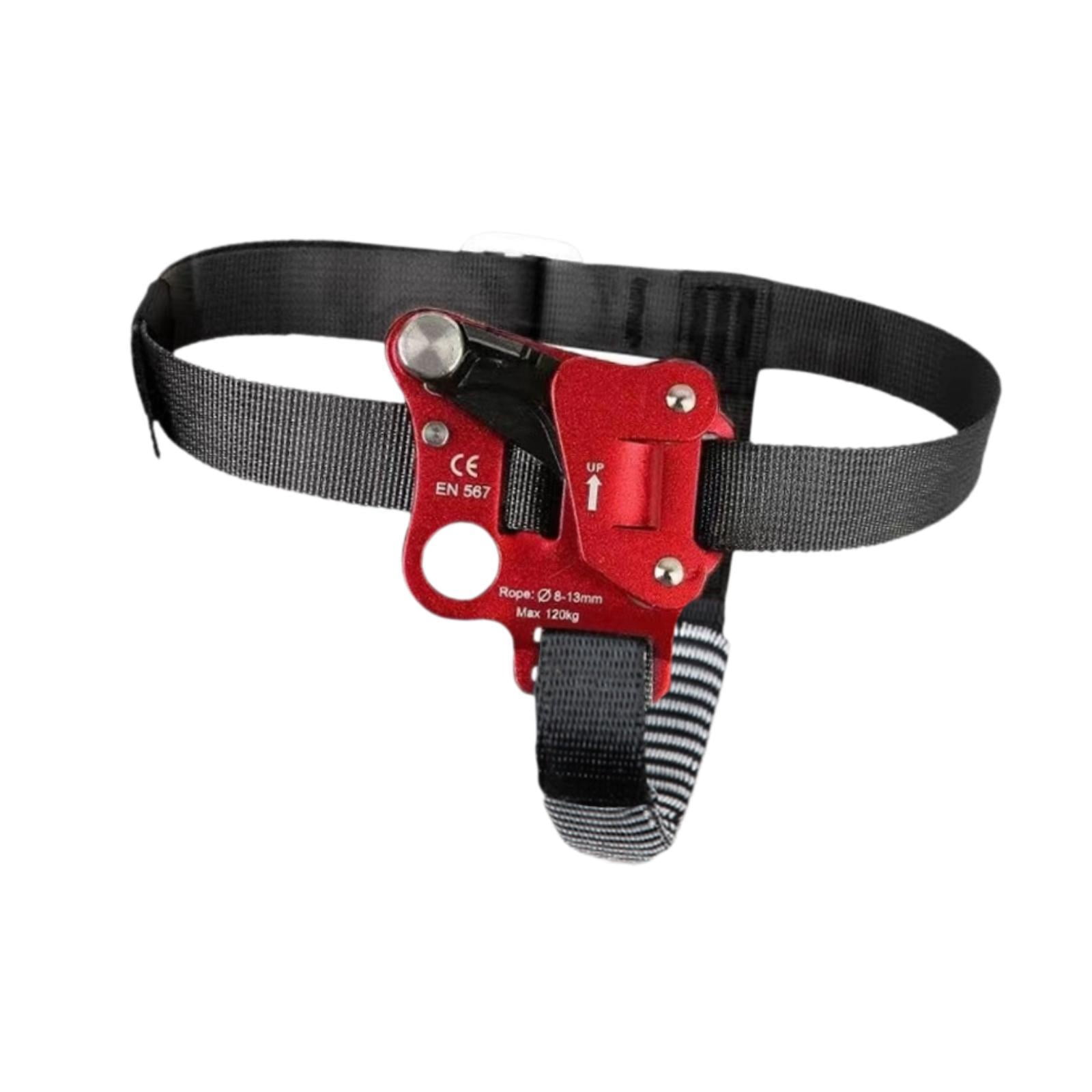 Wswqop Foot Ascender Foot Riser,Climbing Rappelling Device,Portable, Outdoor for Caving Right