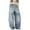 Blue, variant on vigerkar Barrel Baggy Jeans for Women Wide Leg Low Rise Jeans Loose Oversized Boyfriend Pants Blue, 3XL