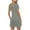 Gray, variant on Backless Summer Dress Womens Cross Back Short Sleeve Crew Neck A Line Mini Dresses Casual Trendy Outfits, Blue L