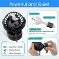 thumbnail image 4 of 1 Uds hygger Wave Maker para acuario, bomba para hacer ondas de acuario, bomba de circulación de acuario Powerhead giratoria de 360 ​​°, 4 of 5