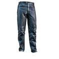 thumbnail image 2 of Perrini New Men's Fashion Cowhide Leather Motorcycle Pants Jean Style Lined, 2 of 3