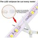 thumbnail image 3 of Tira de LED blanca resistente al agua 220 V, SMD 5730 120 led/m Tira de luz LED para exteriores de 5 m con enchufe UE sin necesidad de transformador (blanca, 5), 3 of 5