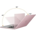 thumbnail image 4 of Mosiso Laptop Hard Case for MacBook Air 15 inch Case 2025-2023 Release M4 A3241 M3 A3114 M2 A2941 Liquid Retina Display Touch ID, Protective Plastic Hard Shell Case Cover, Rose Gold, 4 of 6