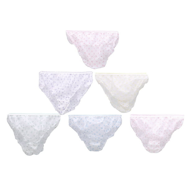 Calzoncillos desechables NikouMX piezas para mujeres Bragas