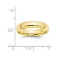 thumbnail image 3 of Ladies 10K Yellow Gold 5mm Polished Wedding Band Ring, 3 of 4