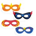 thumbnail image 1 of Creative Converting 346423 Masques de Fête de Super-Héros - 24 Chiffres, 1 of 2