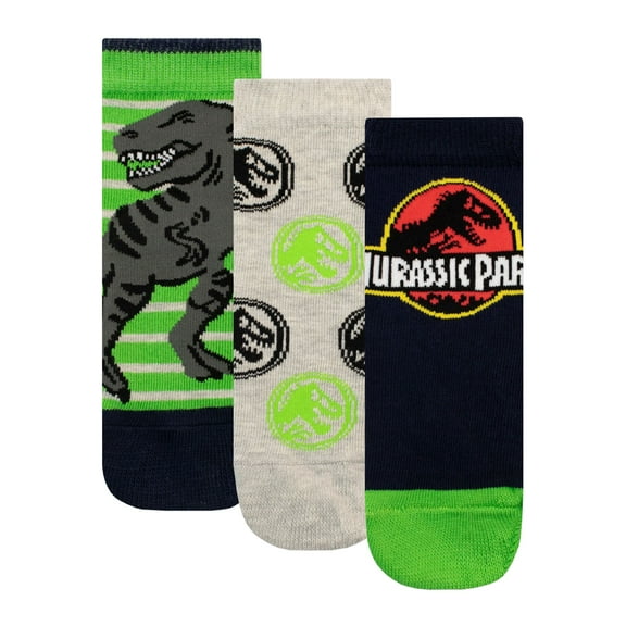 Jurassic Park Socks Pack of 3 Sizes 6-17