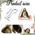 thumbnail image 4 of Campanas de bronce Shimeyao de 3,8 x 4 cm con ganchos de resorte, 100 unidades, 4 of 7