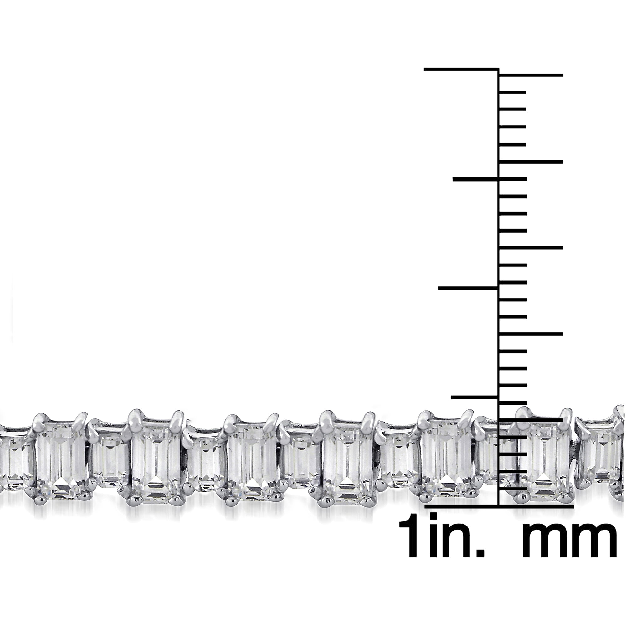 Sterling Silver 11 Ctw Total Carat Weigh
