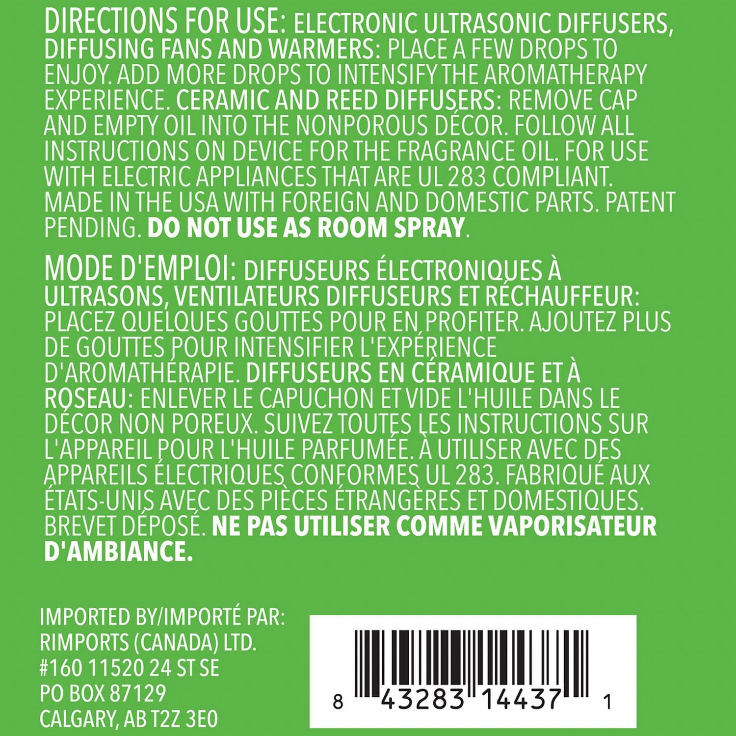 ScentSationals Multi Use Fragrance Oil - Cucumber Melon, 147.8 mL