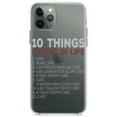 thumbnail image 1 of DistinctInk Clear Shockproof Hybrid Case for iPhone 12 MINI (5.4" Screen) - TPU Bumper Acrylic Back Tempered Glass Screen Protector - Things I Want In Life - Cars, Money, Woman, 1 of 2