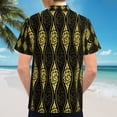 thumbnail image 6 of High Quality Hawaiian Shirts for Men Short Sleeve Aloha Beach Shirt Floral Summer Casual Button Down Shirts Blouses N9IHIC, 6 of 7