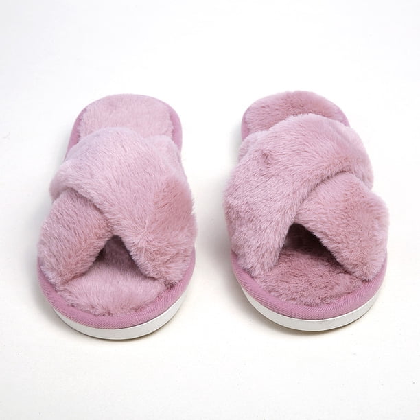 PANTUFLA PELUCHE CRUZADO TALLA 26 Peschelle PANTUFLA PELUCHE CRUZADO TALLA 26