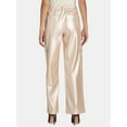 thumbnail image 3 of Madden NYC Women’s Metallic Cargo Flare Pants, 32” Inseam, Sizes XXS-XXL, 3 of 5