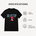 thumbnail image 6 of Backstop Baseball Graphic T-Shirt, Unisex Classic Fit Tee, 6 of 9