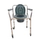 thumbnail image 2 of Silla Baño Comodo Cromado Aluminio Ruedas Discapacitados Super Confort SC-820, 2 of 3