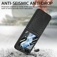 thumbnail image 5 of Magnetic Samsung Galaxy Z Flip 5 Case [Compatible with MagSafe],Anti-Fingerprint,Anti-Scratch,Ultra Slim Shockproof Luxury Samsung Galaxy Z Flip 5 Rugged Phone Cover Case,Black, 5 of 10