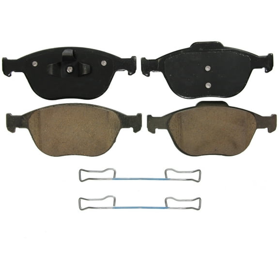 Wagner QuickStop ZD970 Ceramic Disc Brake Pad Set Fits select: 2010-2013 FORD TRANSIT CONNECT, 2002-2003 FORD FOCUS SVT
