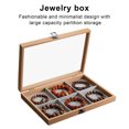 thumbnail image 4 of YAOMOBB Storage Display Holder Jewelry Storage Box with Transparent Lid Large Capacity Multi compartment Jewelry Organizer Case, 4 of 6