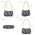 thumbnail image 7 of FORMRS Womens Shoulder Bag with Chain Strap Clutch Purse Cute Tote Handbag, Playful Winter, 7 of 7