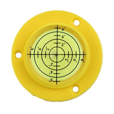 

BAMILL Spirit Level Bubble 49mm x 9mm Mini Round Bullseye Leveller Boat Caravan