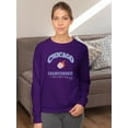 thumbnail image 2 of Chicago Championship Baseball Sweatshirt Women -Image by Shutterstock, Female 4X-Large, 2 of 4