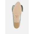 thumbnail image 5 of Bromelia Metallic Pleather Bow Ballerinas, 5 of 5